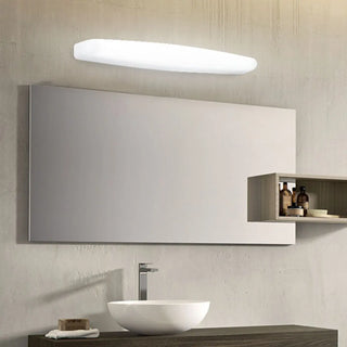 ZOWALA - Sleek White Linear LED Bathroom Vanity Wall Light Image - 4