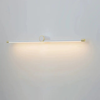 White Modern Cylinder LED Wall Mounted Vanity Light Zawala Image - 10