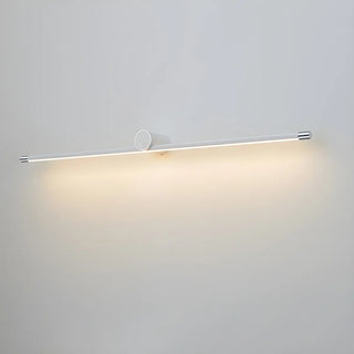 White Modern Cylinder LED Wall Mounted Vanity Light Zawala Image - 13