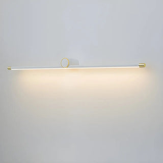 White Modern Cylinder LED Wall Mounted Vanity Light Zawala Image - 14