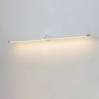 White Modern Cylinder LED Wall Mounted Vanity Light Zawala Image - 15