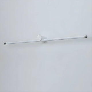 White Modern Cylinder LED Wall Mounted Vanity Light Zawala Image - 16