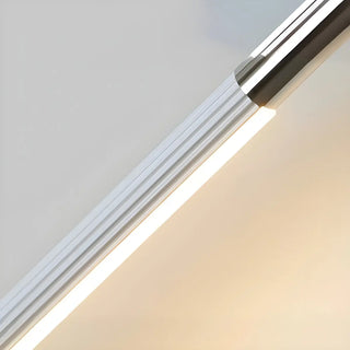 White Modern Cylinder LED Wall Mounted Vanity Light Zawala Image - 18