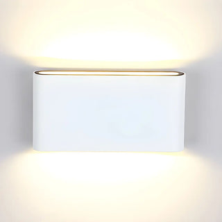 ZOWALA - Modish Rectangular Aluminum Corridor LED Wall Light Image - 2