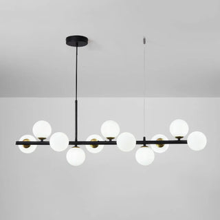 ZOWALA - Modern Glass Globe Pendant Light Kitchen Island Image - 10