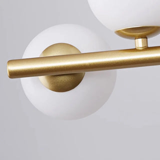 ZOWALA - Modern Glass Globe Pendant Light Kitchen Island Image - 30