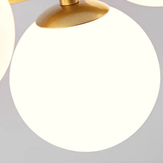 ZOWALA - Modern Glass Globe Pendant Light Kitchen Island Image - 31