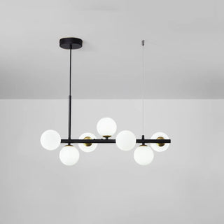 ZOWALA - Modern Glass Globe Pendant Light Kitchen Island Image - 8