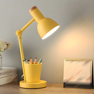 Simple Macaron Bell-Shaped Metal Bedroom Table Lamp Zawala Image - 1