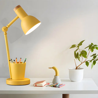 Simple Macaron Bell-Shaped Metal Bedroom Table Lamp Zawala Image - 10