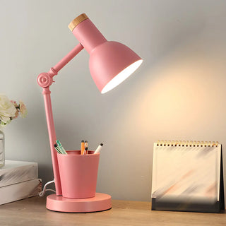 Simple Macaron Bell-Shaped Metal Bedroom Table Lamp Zawala Image - 5