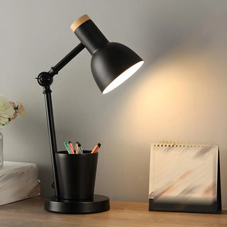Simple Macaron Bell-Shaped Metal Bedroom Table Lamp Zawala Image - 6