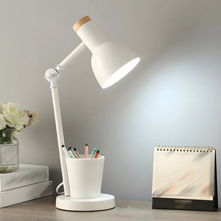 Simple Macaron Bell-Shaped Metal Bedroom Table Lamp Zawala Image - 7