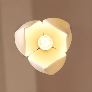 ZOWALA - Art Deco Modern Ceramic Flower Lotus Pendant Light Image - 14