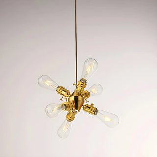 ZOWALA - Sputnik Mini Industrial Bulb Chandelier Image - 6