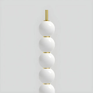 Stacked Globe Design Elegant Gold Metal Floor Lamp Zawala Image - 9