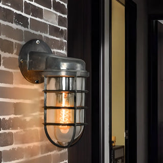 Industrial Protective Cage Cylinder Wall Sconce Zawala Image - 6