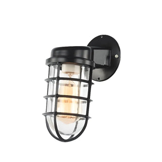 Industrial Protective Cage Cylinder Wall Sconce Zawala Image - 7