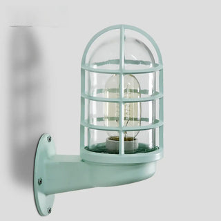 Industrial Protective Cage Cylinder Wall Sconce Zawala Image - 13