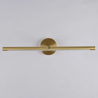 ZOWALA - Elegant Brushed Gold Cylinder LED Vanity Wall Light Image - 11