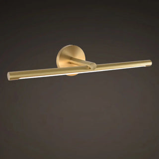 ZOWALA - Elegant Brushed Gold Cylinder LED Vanity Wall Light Image - 12