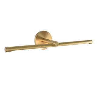 ZOWALA - Elegant Brushed Gold Cylinder LED Vanity Wall Light Image - 13