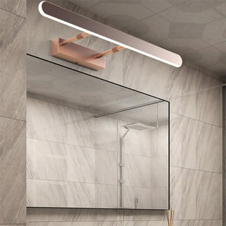 ZOWALA - Modern Rose Gold Bathroom Vanity Light Fixture Image - 1