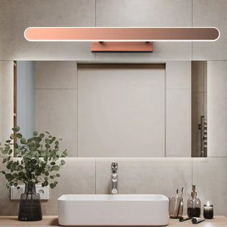 ZOWALA - Modern Rose Gold Bathroom Vanity Light Fixture Image - 11