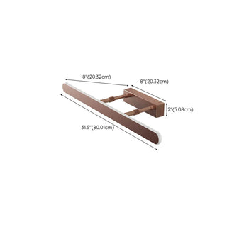 ZOWALA - Modern Rose Gold Bathroom Vanity Light Fixture Image - 14