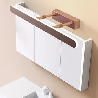 ZOWALA - Modern Rose Gold Bathroom Vanity Light Fixture Image - 5