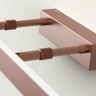 ZOWALA - Modern Rose Gold Bathroom Vanity Light Fixture Image - 9