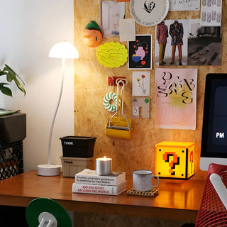 Stylish White Dome Glass Shade Arc Standard Table Lamp Zawala Image - 3