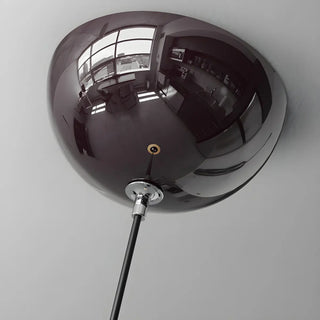 ZOWALA - Minimalist Bedroom White Glass Globe Pendant Light Image - 5