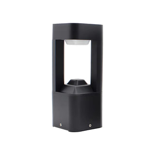 Stylish Black Hollow Geometric LED Outdoor Path Lamp Zawala Image - 10