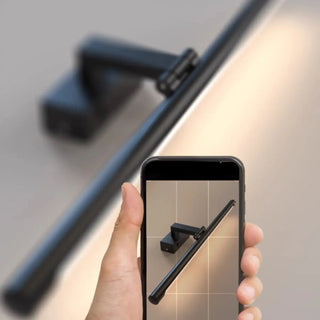 Stylish Black LED Cylinder Vanity Mirror Lighting Zawala Image - 8