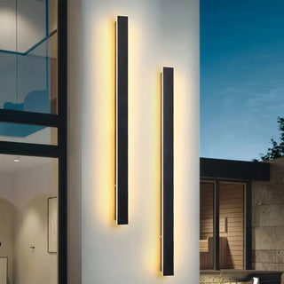 Stylish Rectangular Aluminum LED Linear Wall Light Image - 1