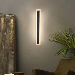 Stylish Rectangular Aluminum LED Linear Wall Light Image - 11
