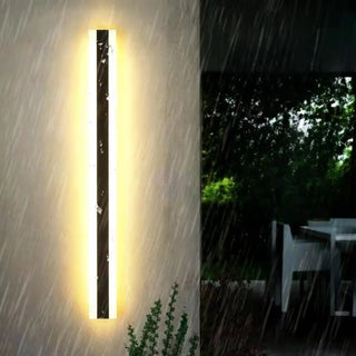 Stylish Rectangular Aluminum LED Linear Wall Light Image - 12