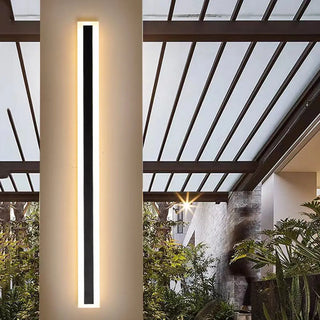 Stylish Rectangular Aluminum LED Linear Wall Light Image - 13