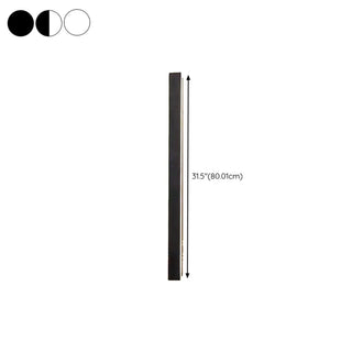 Stylish Rectangular Aluminum LED Linear Wall Light #size