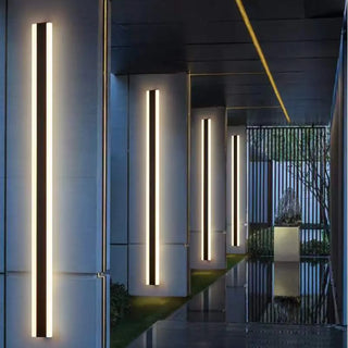 Stylish Rectangular Aluminum LED Linear Wall Light Image - 8