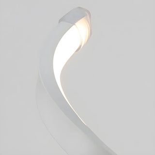Stylish Golden Minimalist Spiral Strip LED Table Lamp Zawala Image - 19