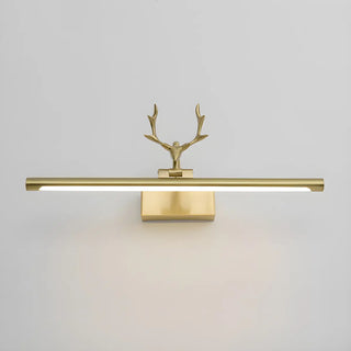 ZOWALA - Stylish Brushed Gold Antler Art Vanity Wall Light Image - 10