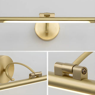 ZOWALA - Stylish Brushed Gold Antler Art Vanity Wall Light Image - 15