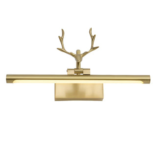 ZOWALA - Stylish Brushed Gold Antler Art Vanity Wall Light Image - 23