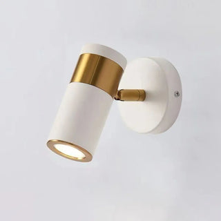 Sleek Black Cylinder Bedside Adjustable Wall Sconce Zawala Image - 10
