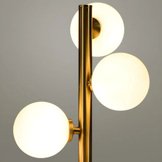 Stylish Gold 3-Light Globe Shade Metal Table Lamp Zawala Image - 10