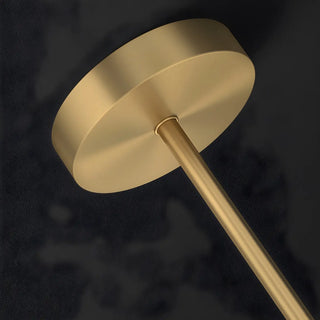 Stylish Simple Gold Linear LED Metal Bedside Table Lamp Zawala Image - 10
