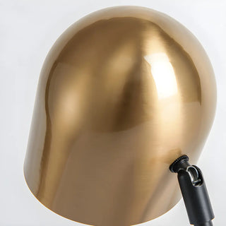 Stylish Golden Geometric Dome Shade Metal Table Lamp Zawala Image - 12