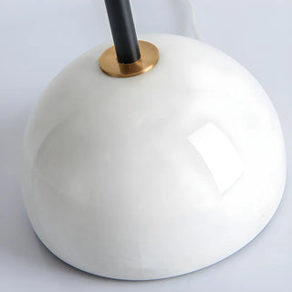 Stylish Golden Geometric Dome Shade Metal Table Lamp Zawala Image - 14